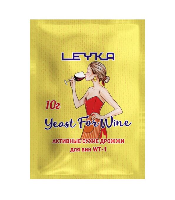 Активные сухие дрожжи (для вин) WT-1 LEYKA 10 г (1)