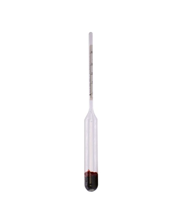 Ареометр АСП-3-1п (0-40%) пластиковый тубус (3)